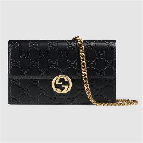 gucci accessory collection wallet|gucci signature wallet on chain.